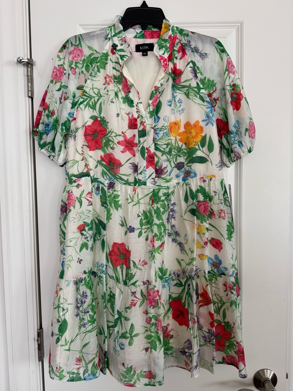 🔴NWT🔴 MSK Women’s Tiered Dress - Picture 2 of 7